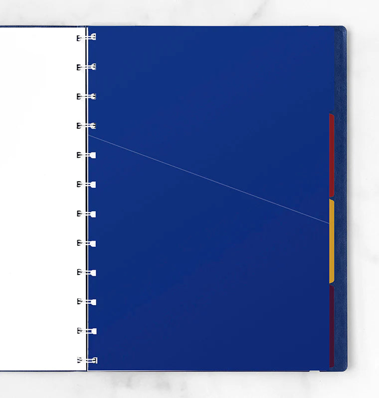 Filfox A4 Notebook Ruler Filofax Refillable Notebook A4 Bright Dividers