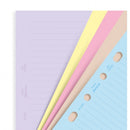 Filofax Classic Coloured Ruled Notepaper