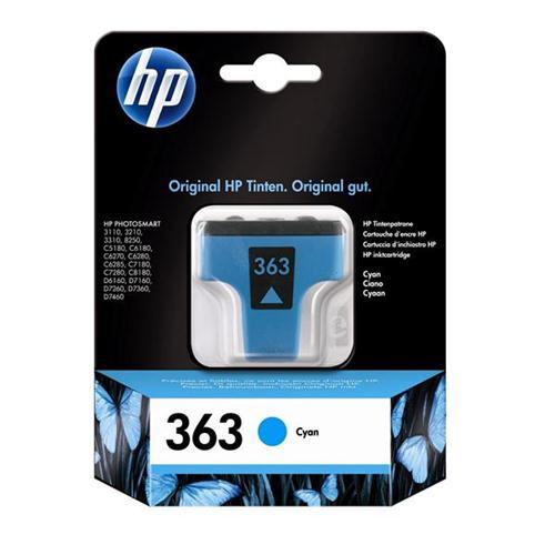 HP 363 Inkjet Cart Cyan C8771EE