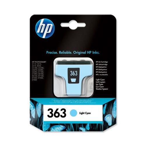 HP 363 Inkjet Cart Light Cyan C8774EE