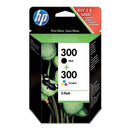HP 300 Inkjet Cart Blk&Col Pkd2 CN637EE