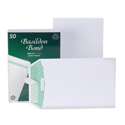 Basildon Bond White C5 Envelopes (Pkd 50)