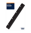 Filofax Ruler Page Marker Black