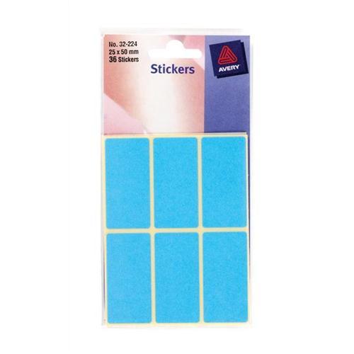 Avery Self Adhesive Stickers - Rectangle (36 labels per pack)