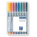 Staedtler Lumocolor Non-Permanent - Super Fine (Assorted Box)