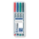 Staedtler Lumocolor Non-Permanent - Medium (Assorted Box)