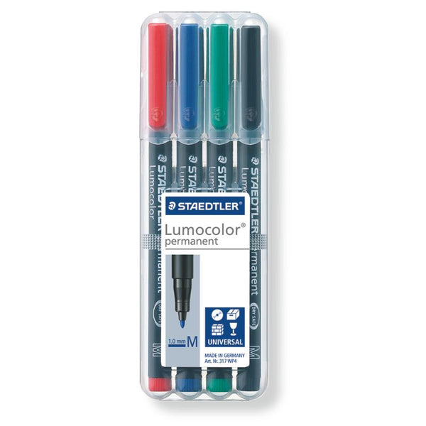 Staedtler Lumocolor Permanent Markers - Medium (Assorted Box)