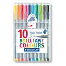 Staedtler Triplus Fineliner Assorted Colours Desktop Box