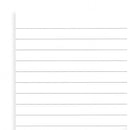 Filofax A5 Perforated Notepad White
