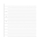 Filofax Clipbook A5 Ruled Notepaper