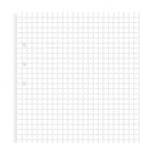 Filofax Clipbook A5 Squared Notepaper
