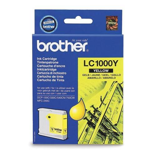 Brother Cart Inkjet Yellow LC1000Y