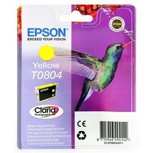 Epson Photo Ink Cart Yel C13T08044011