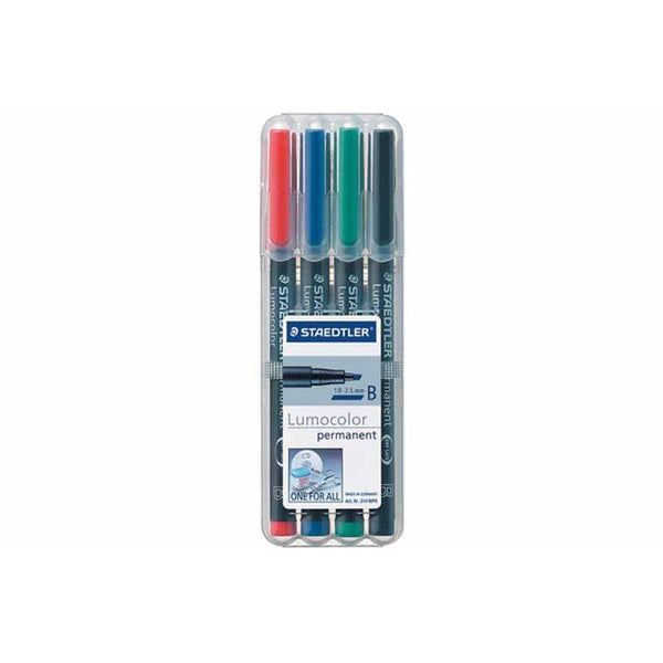 Staedtler Lumocolor Permanent Markers - Broad (Assorted Box)