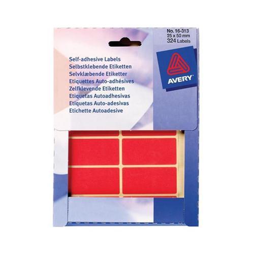 Avery Self Adhesive Stickers - Rectangle (330 labels per pack)