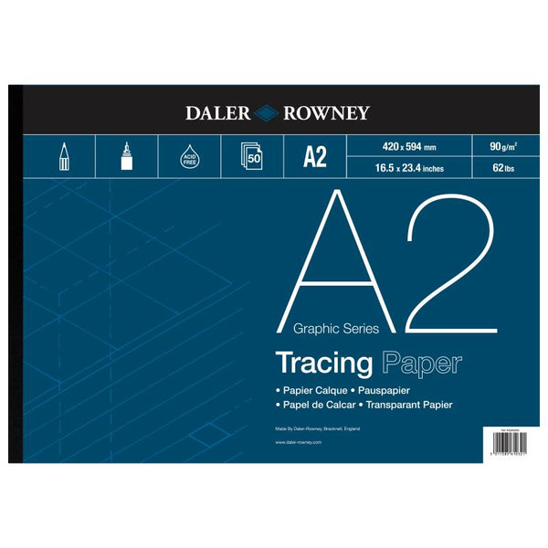 Daler-Rowney Graphic Series Tracing Pad 90gsm