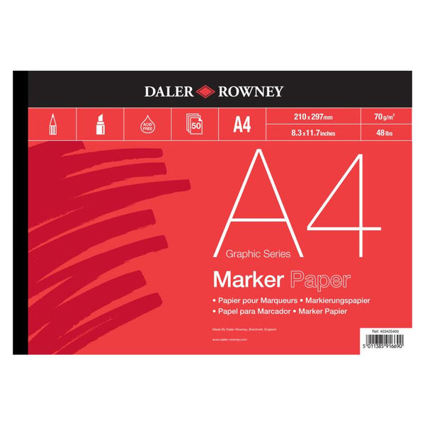 Daler-Rowney A-Series Marker Pad 70gsm