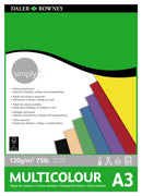 Daler-Rowney Simply Multicolour Paper Pad 120gsm