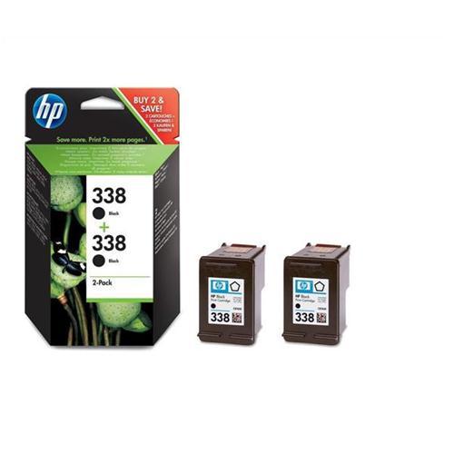 HP 338 Inkjet Cart Black Pkd2 CB331EE