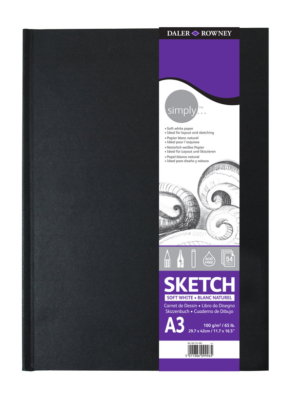 Daler-Rowney Simply Hardback Sketchbook