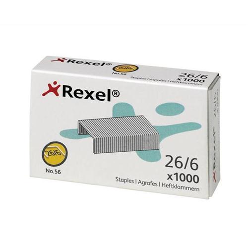 Rexel No.56 (26-6) Staples (Pkd 5000)