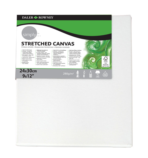 Daler-Rowney Simply Stretched Canvas
