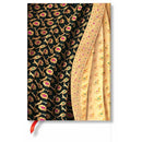 Paperblanks Varanasi Silks and Saris Siyah Midi Journal