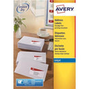 Avery QuickDRY Inkjet Address Labels (25 sheets pack)