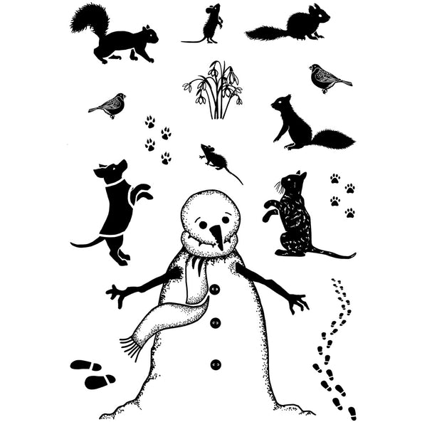 Card-io Combinations Clear Stamps A6 - Favoured Friends