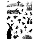 Card-io Combinations Clear Stamps A6 - Field Day