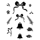 Card-io Collection Clear Stamps A7 - Holly Berry