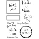 Card-io Combinations Clear Stamps A6 - In The Frame
