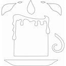 Card-io Majemask Stencil - Candle In The Wind