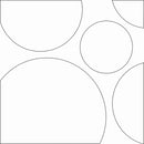 Card-io Majemask Stencil - Circles