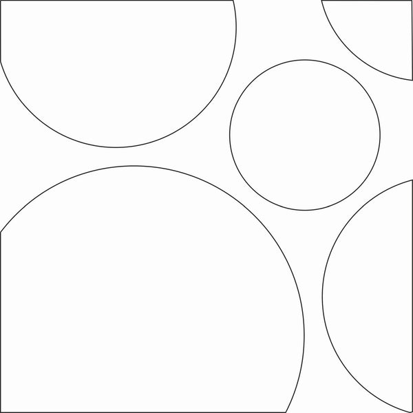 Card-io Majemask Stencil - Circles