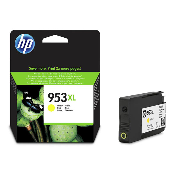 HP No.953XL HY  Ink Cart Yellow F6U18AE