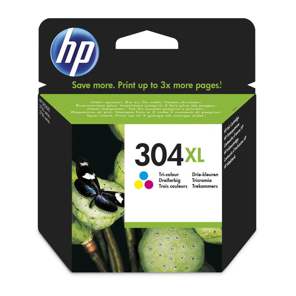 HP 304XL Inkjet Cart Colour N9K07AE