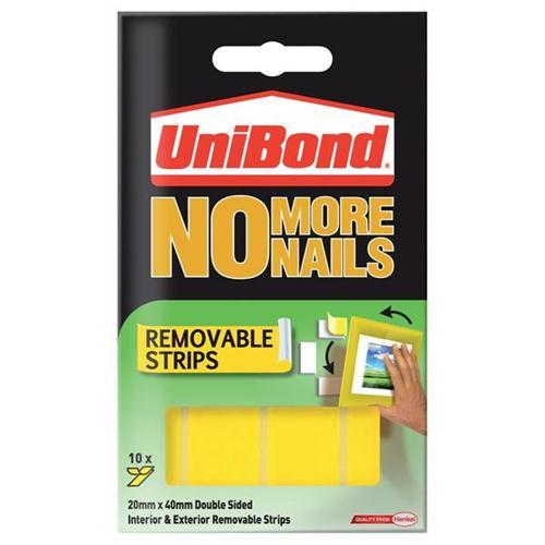UniBond No More Nail Strips - Removable