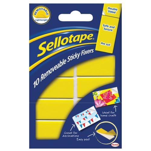 Sellotape Removable Sticky Fixer Pads