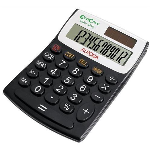 Aurora EcoCalc EC404 Semidesk Calculator