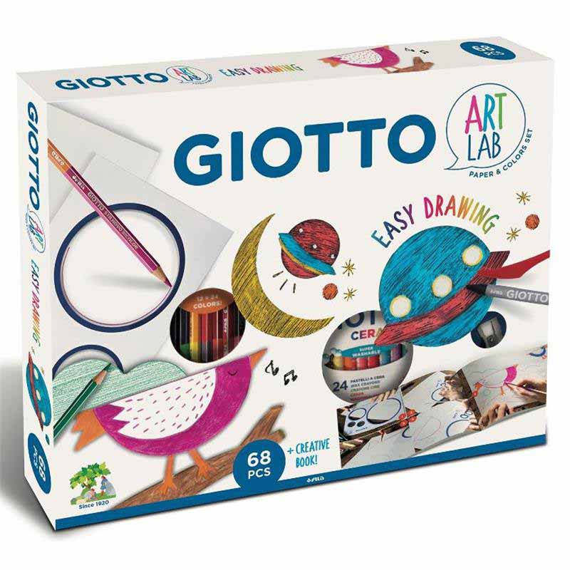 Giotto Art Lab Easy Drawing Set