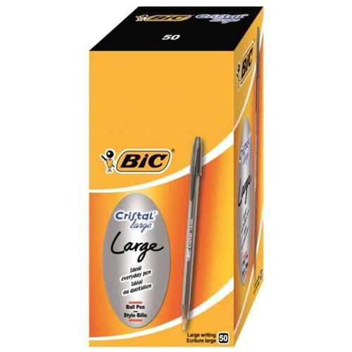BIC Cristal Large Ball Pen (Pkd 50)