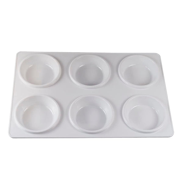 Daler-Rowney Plastic Palette 6 Well Tray