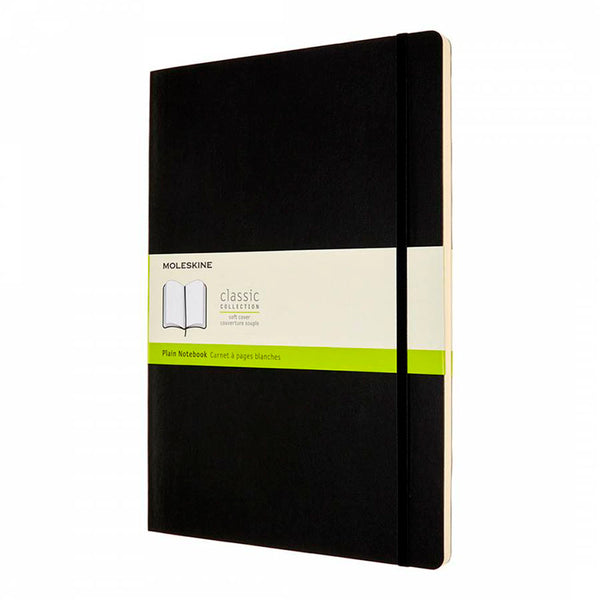 Moleskine Classic Plain Softcover Notebook - A4