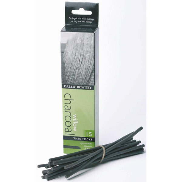 Daler-Rowney Willow Charcoal Thin (15)