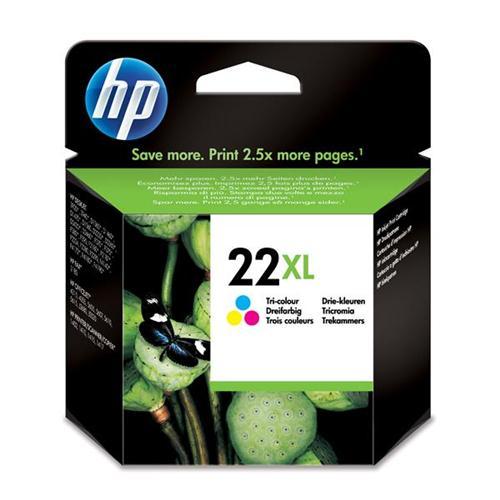 HP 22XL Inkjet Cart Colour C9352CE