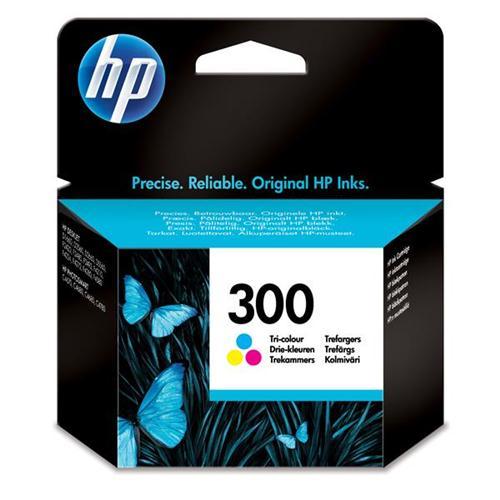 HP 300 Inkjet Cart Colour CC643EE