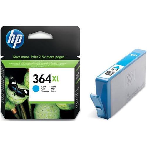 HP 364XL Inkjet Cart Cyan CB323EE