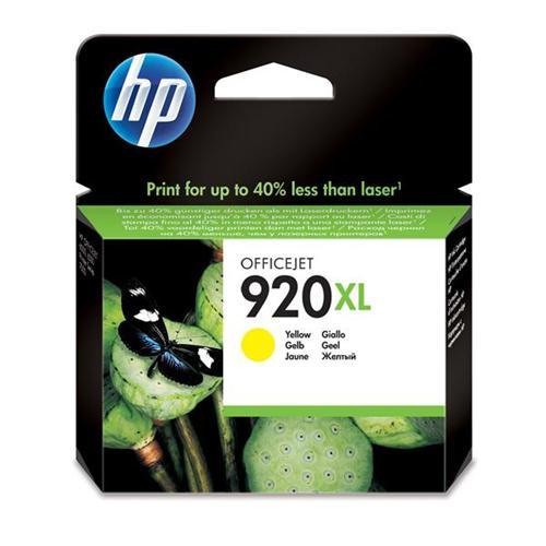 HP 920XL Inkjet Cart Yellow CD974AE