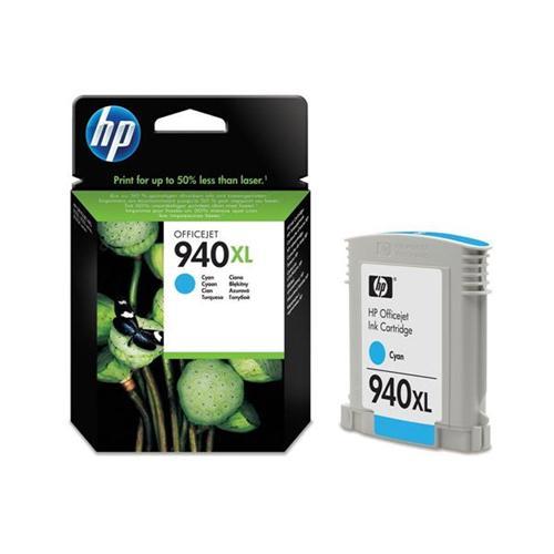 HP 940XL Inkjet Cart Cyan C4907A